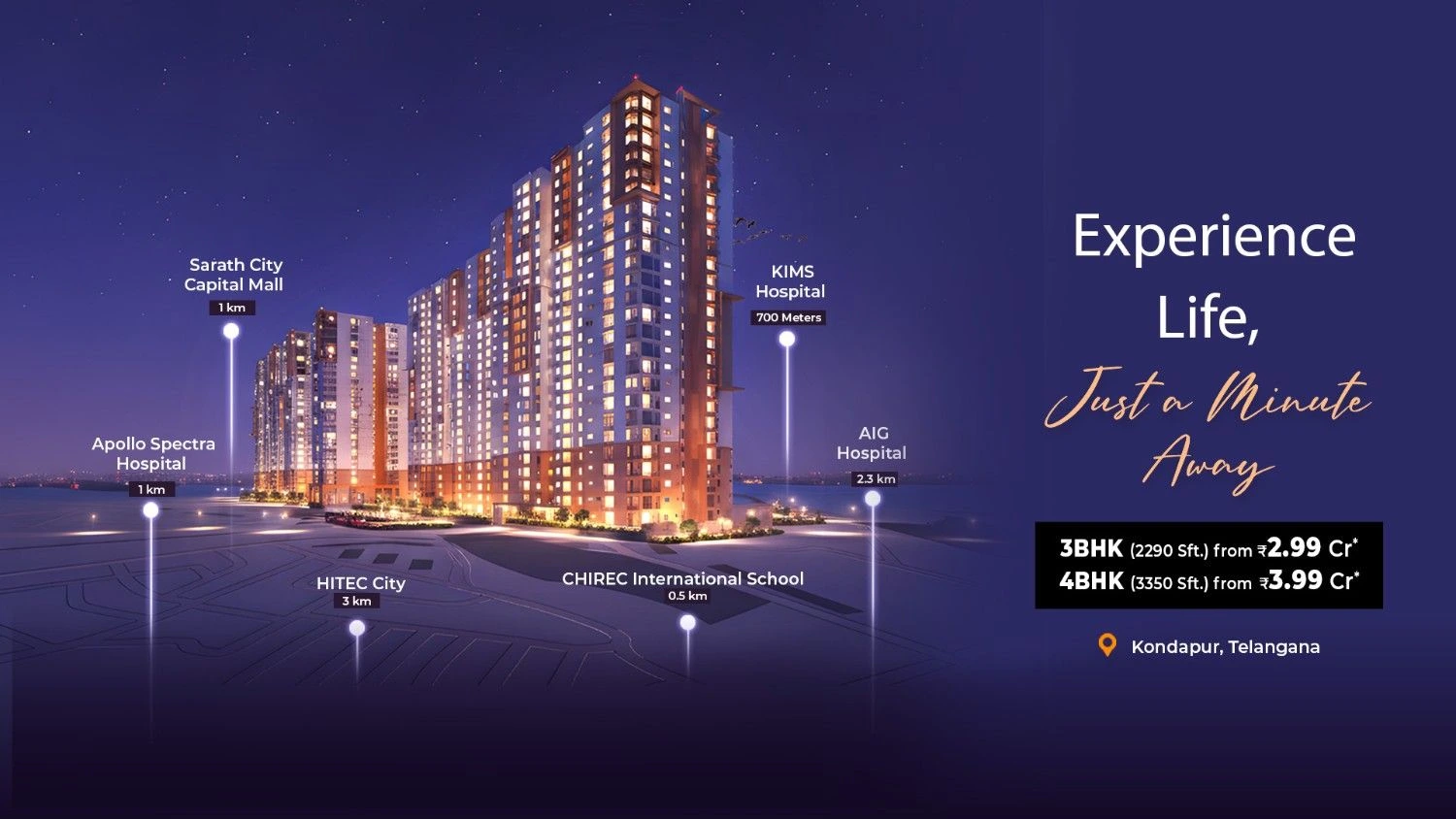 Bollineni Bion Luxury Apartments - Modern Architecture in Nature