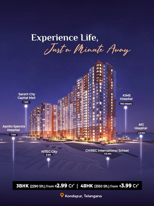 Bollineni Bion Luxury Apartments - Modern Architecture in Nature